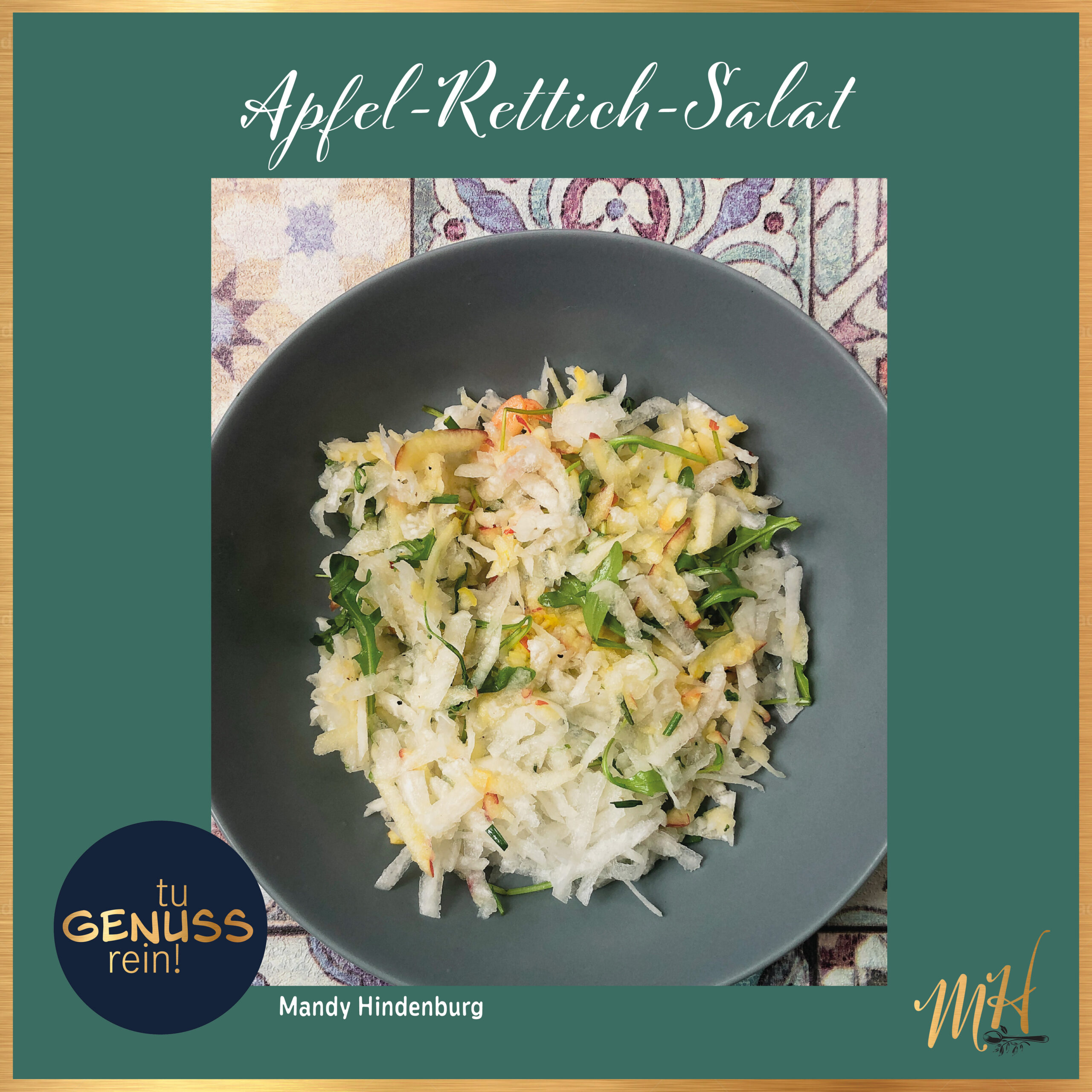 Apfel-Rettich-Salat