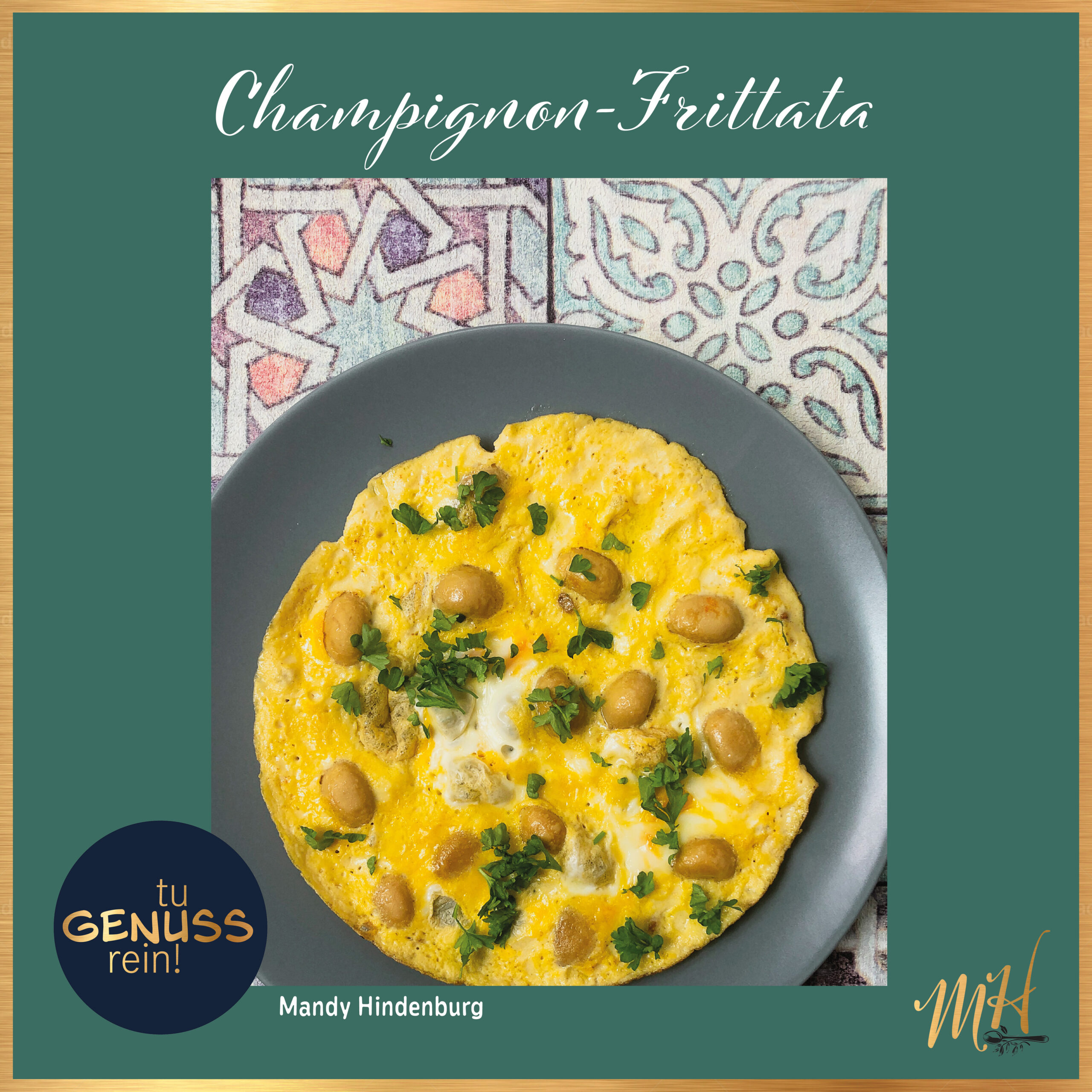 Champignon-Frittata
