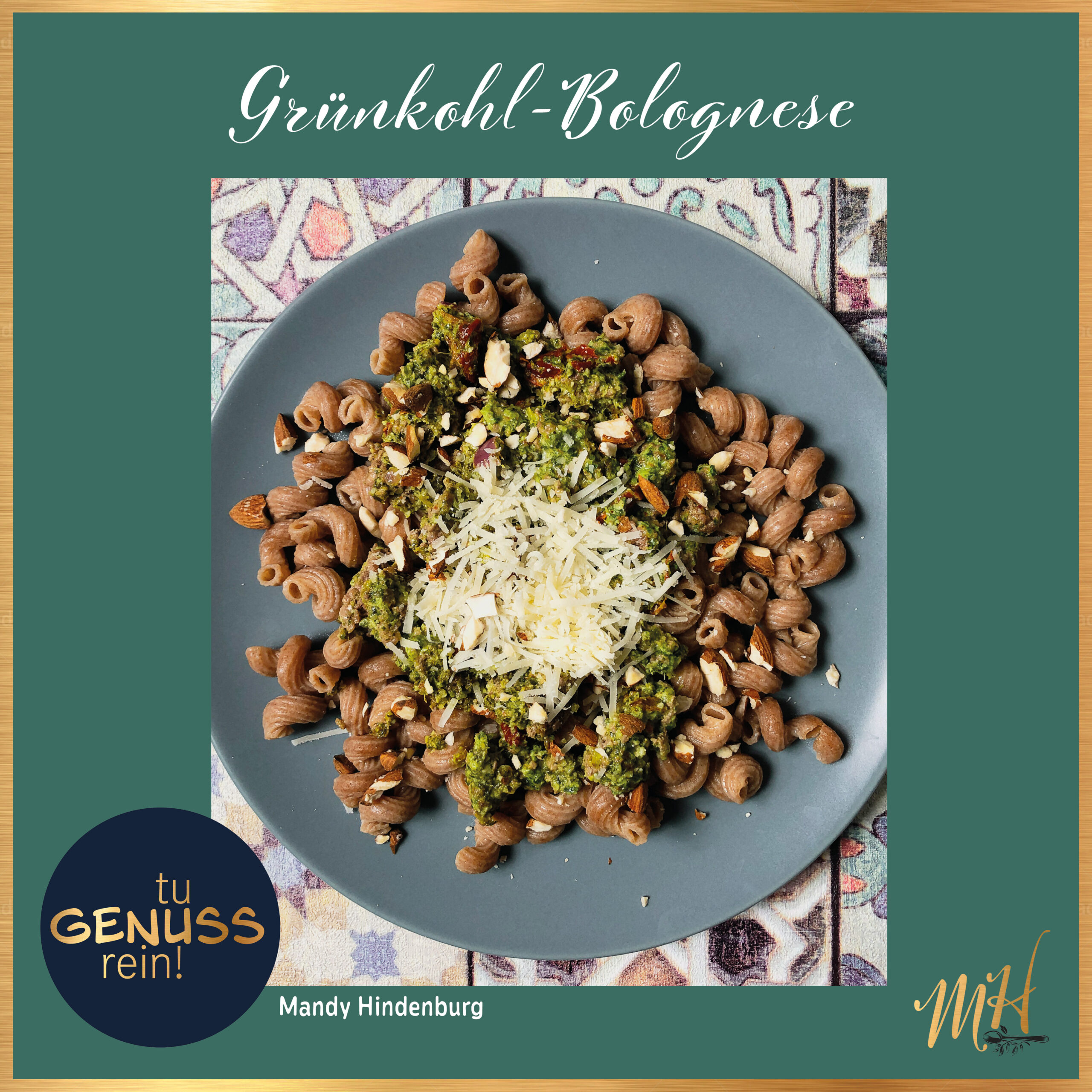 Grünkohl-Bolognese