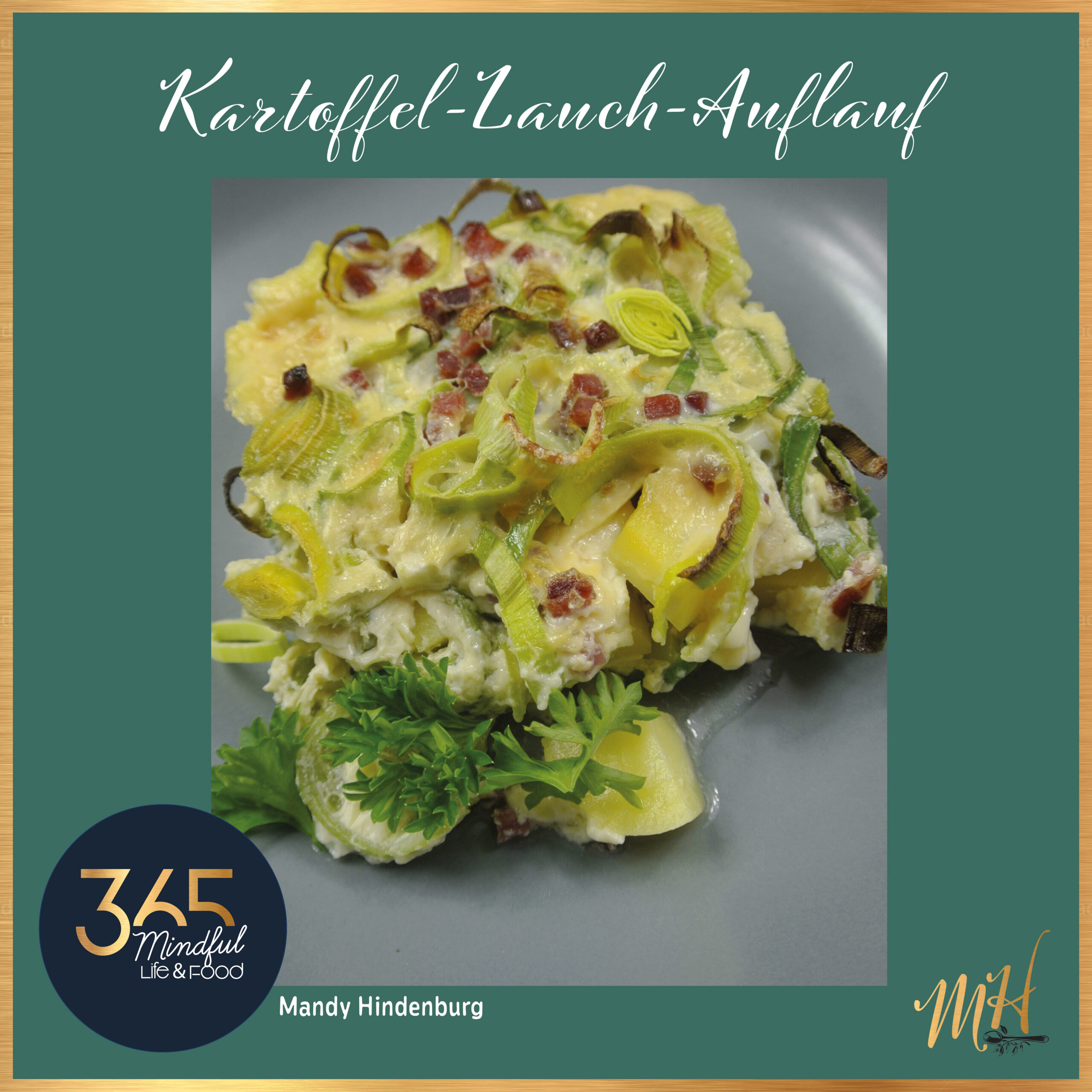 Kartoffel-Lauch-Auflauf