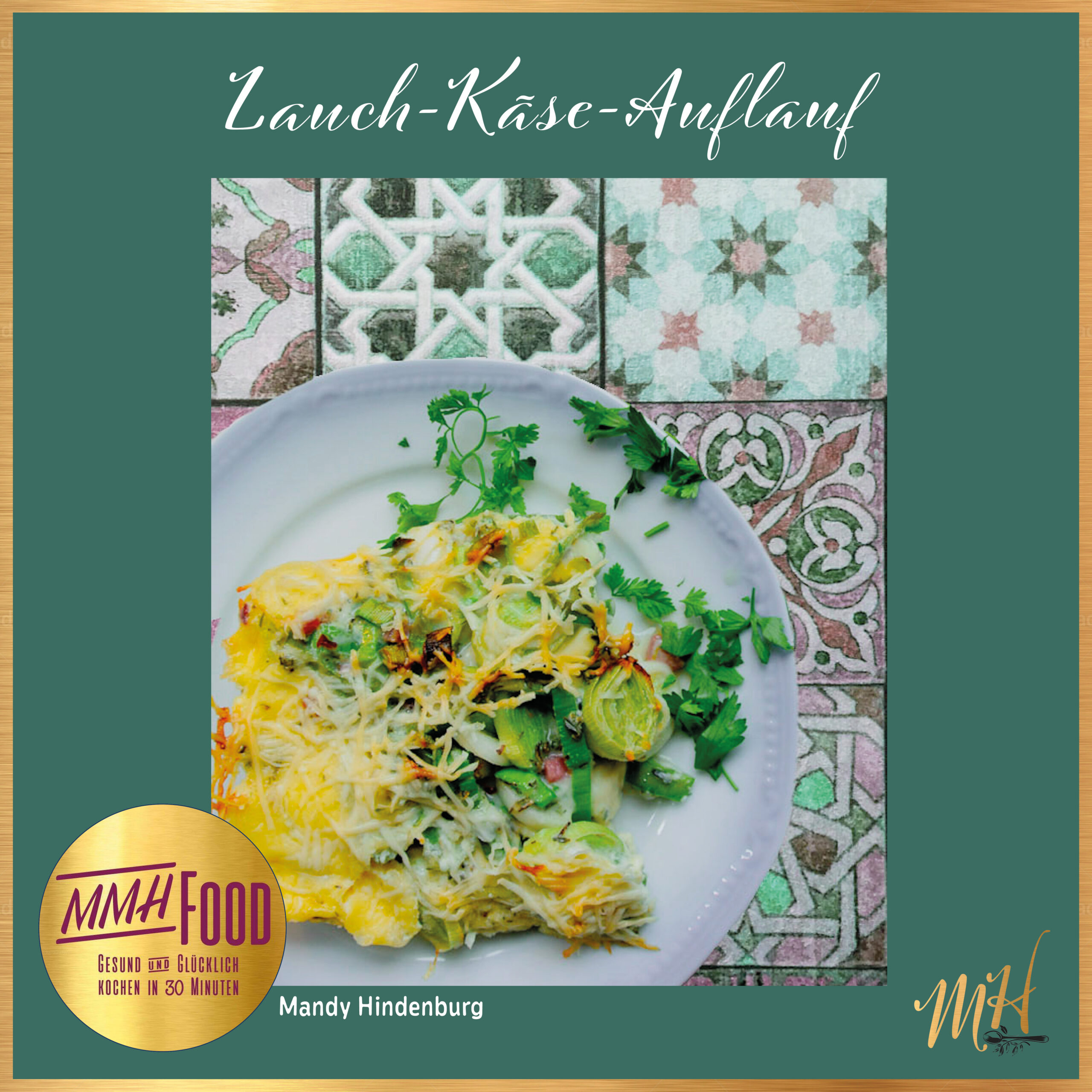 Lauch-Käse-Auflauf